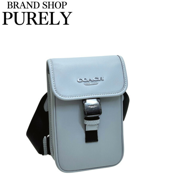 COACH　コーチ　クリオ　ショルダーバッグ　グレー　レザー　スウェード cw221_qbxak_1.jpg