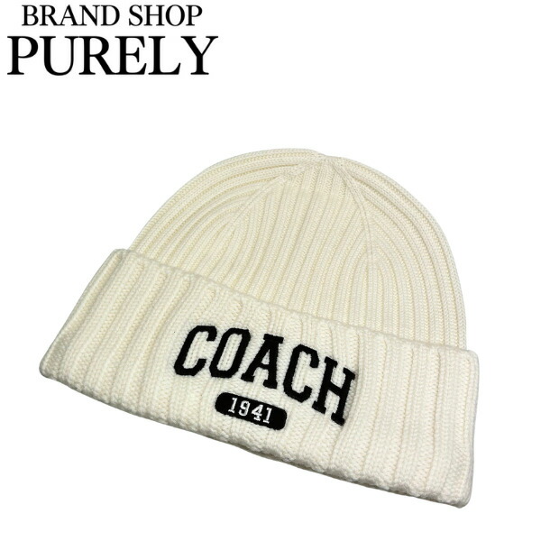 楽天市場】コーチ COACH 小物 ニット帽 ニット シグネチャー