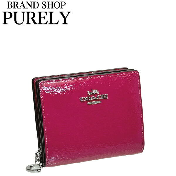 COACH　折り財布　スナップウォレット　正規品　MERLOT 新品COACH折り財布スナップウォレット正規品MERLOT