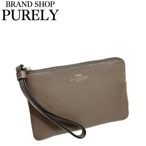 未使用 COACH コーチ リストレット ストラップ ポーチ カード