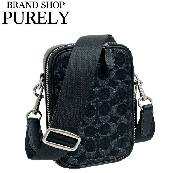 美品 COACH ショルダーバッグ スタントン シグネチャー グリーン NWT Coach Stanton Crossbody Bag in Signature Jacquard Olive