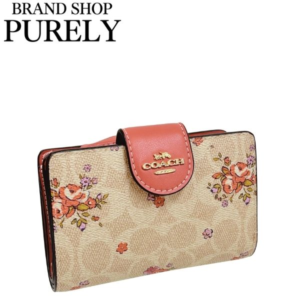 【COACH】【極美品】【未使用品に近い】 コーチ COACH CW781 IMXDM1127 （サンド×チョーク