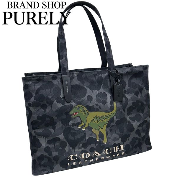 COACH　カモフラージュ　トートバッグ ベア ccd11_a5f_1.jpg