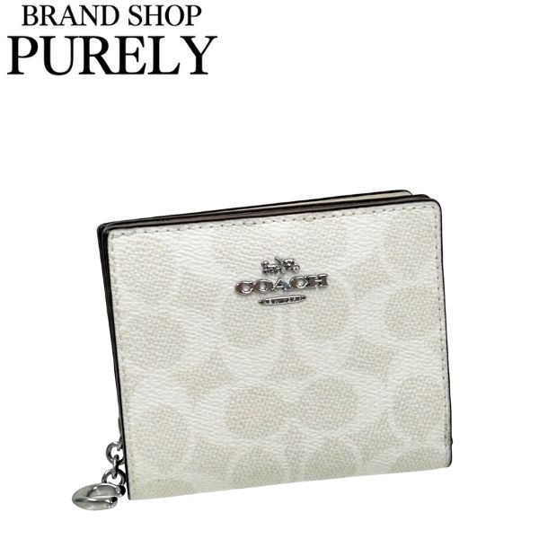 楽天市場】コーチ 財布 レディース COACH 折り財布 ペブルド レザー