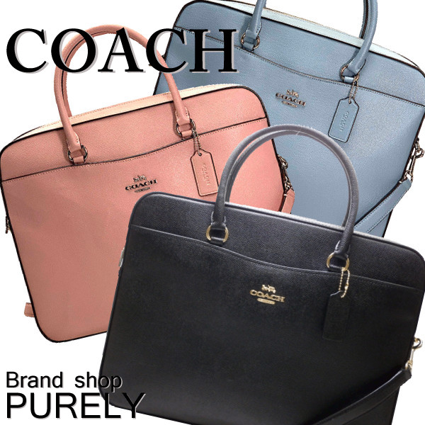 Coach Bag Lady Business Leather Laptop F39022 S Www