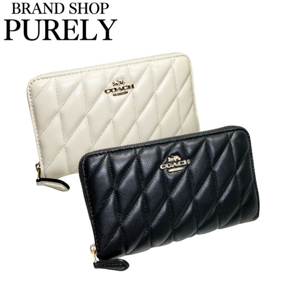 キルティング COACH◆ミディアム ID ジップ ウォレット CZ339 Amazon | [コーチ] 財布 レディース 折り財布 キルティング