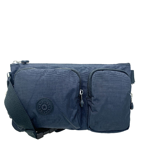 キプリング KIPLING バック ボディバッグ レディース アウトレット ナイロン ウエストバッグ ベルトバッグ KI7002 R32 ブルー×ブルー キプリング KIPLING レディース WWW