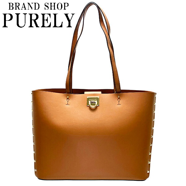 【極美品／未使用】マイケルコース トートバッグ ケンリー PVC／ブラウン MICHAEL MICHAEL KORS マイケルマイケルコース MKシグネチャー