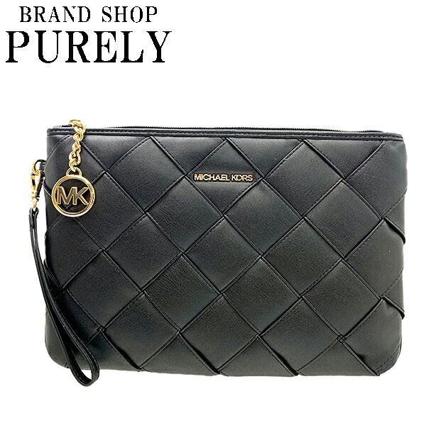 マイケルコース MICHAEL KORS バック ハンドバッグ レディース アウトレット レザー レジーナ MKロゴチャーム 35S1GU7C3U BLACK ﾌﾞﾗｯｸ マイケルコース MICHAEL KORS レディース WWW