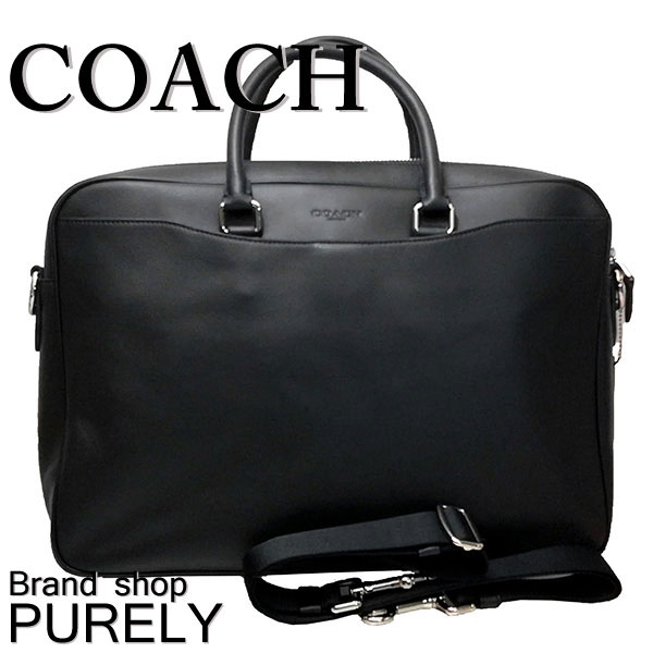 楽天市場 返品ok コーチ ビジネスバッグ アウトレット メンズ Coach F Niblk ブラック 対応 ブランドショップ Axes