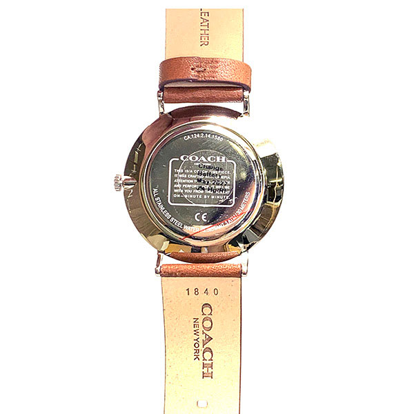 楽天市場 全商品ポイント2倍 コーチ Coach 腕時計 メンズ アウトレット ステンレス チャールズ クオーツ ｼﾙﾊﾞｰ コーチ Coach メンズ Www ブランドバッグ財布のピュアリー