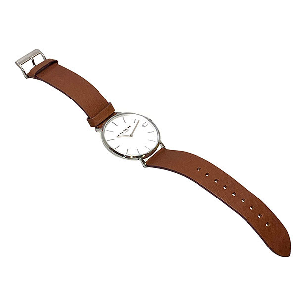 楽天市場 全商品ポイント2倍 コーチ Coach 腕時計 メンズ アウトレット ステンレス チャールズ クオーツ ｼﾙﾊﾞｰ コーチ Coach メンズ Www ブランドバッグ財布のピュアリー