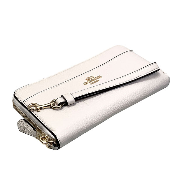 楽天市場 全商品ポイント2倍 コーチ Coach 財布 長財布 レディース アウトレット レザー アコーディオン ジップ ウォレット 6643 Imchk ﾁｮｰｸ コーチ Coach レディース Www Brandshop Purely