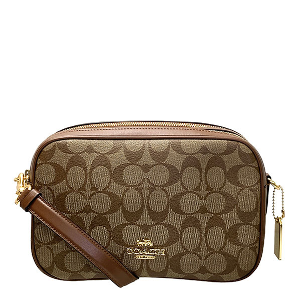 好評 Gw限定ポイント5倍 コーチ Coach バック ショルダーバッグ レディース アウトレット Pvcコーティングキャンバス レザー クロスボディ シグネチャー F Ime74 ｶｰｷ ﾌﾞﾗｳﾝ コーチ Coach レディース Www 偉大な Www Consulacam Marseille Fr