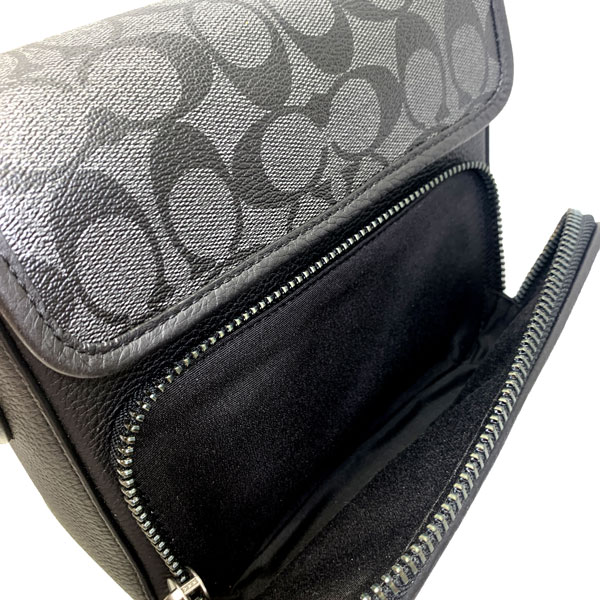 【全商品ポイント2倍】コーチCOACHバッグショルダーバッグメンズアウトレットPVCコーティングキャンバス×レザーC9870FC9870QBO3I送料無料MMM