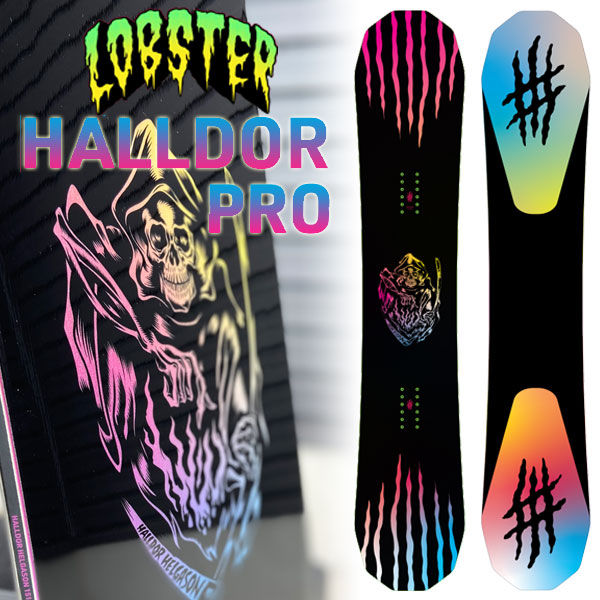 21-22 LOBSTER ロブスター HALLDOR PRO ヘルガソン メンズ スノーボード 板 2022
