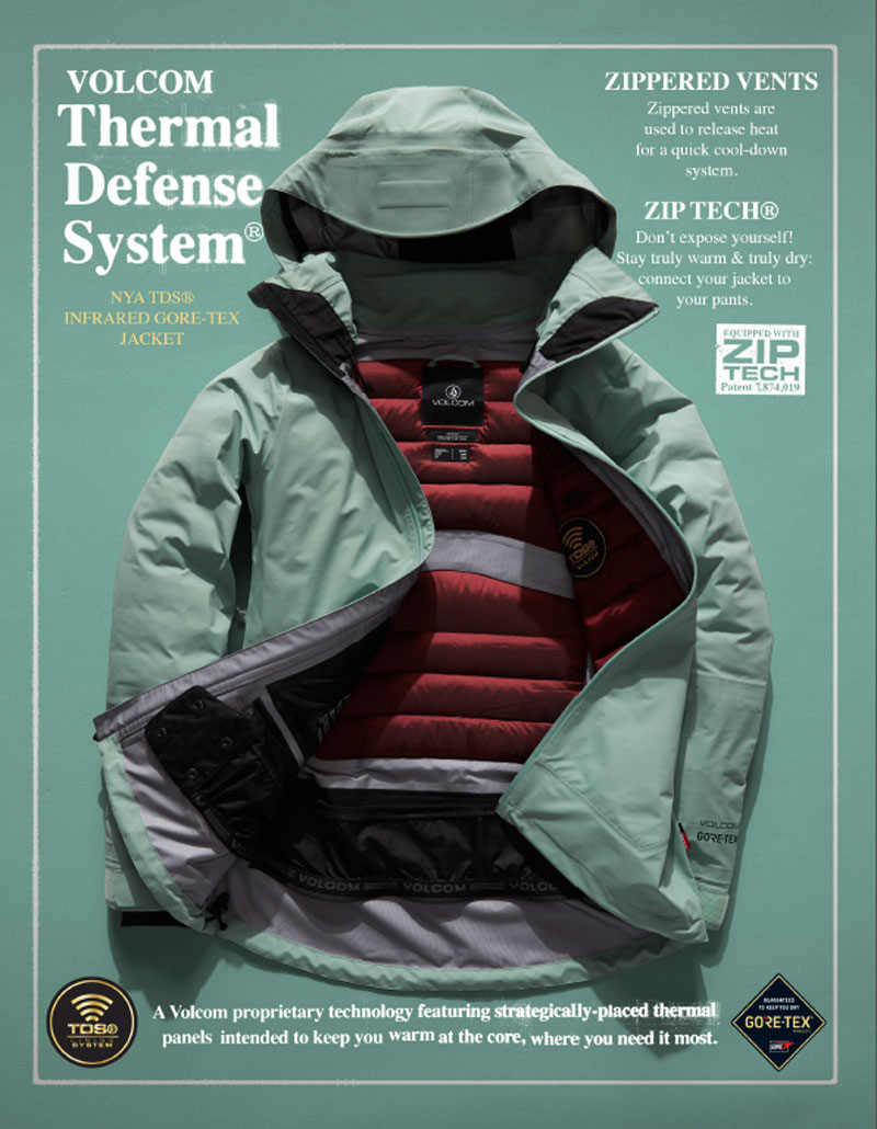 21-22VOLCOM/ボルコムNYATDSINFGORE-TEXjacketレディース防水ジャケットゴアテックススノーウェアースノーボードウェア2022予約商品