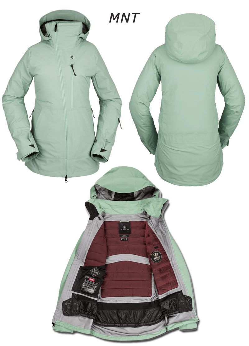 21-22VOLCOM/ボルコムNYATDSINFGORE-TEXjacketレディース防水ジャケットゴアテックススノーウェアースノーボードウェア2022予約商品