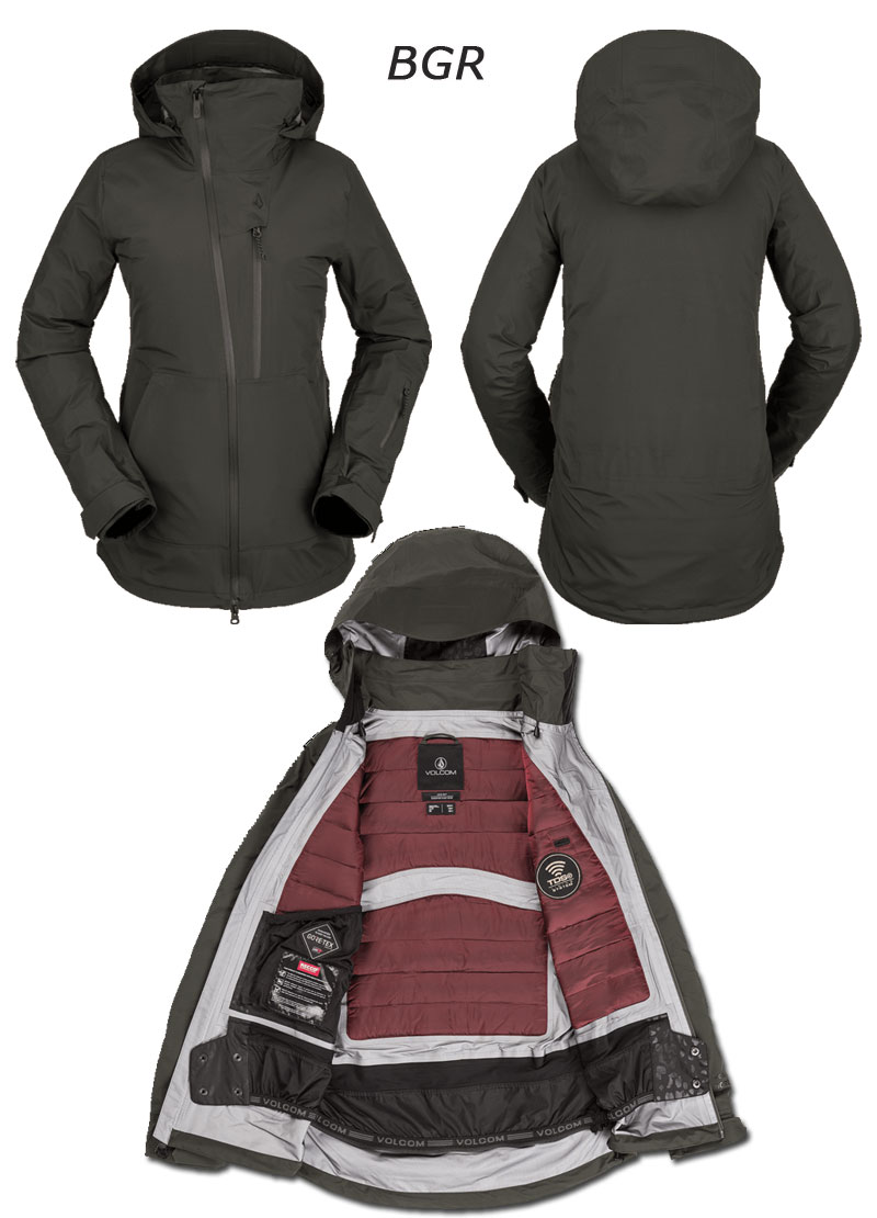 21-22VOLCOM/ボルコムNYATDSINFGORE-TEXjacketレディース防水ジャケットゴアテックススノーウェアースノーボードウェア2022予約商品