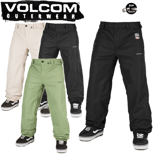 21-22 VOLCOM ボルコム ARTHUR pant メンズ レディース 防水パンツ スノーウェアー スノーボードウェア 2022