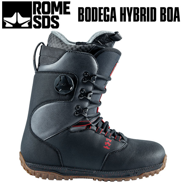 Rome Snowboards Mens Bodega BOA Snowboard Boot 2022 2023 Black Size 並行輸入 通販