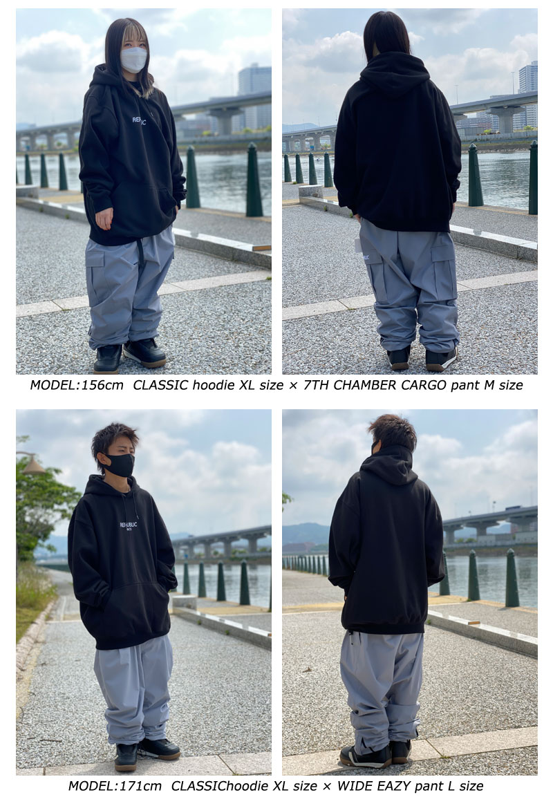 22 23 Republic パーカー Hoodie リパブリック メンズ Co Classic レディース