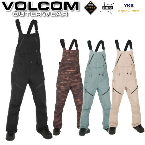 Salopette De Snowboard Volcom Elm Stretch Gore - Taille Medium, Noir, Femme, Neuve