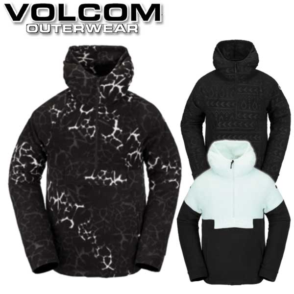 22-23 VOLCOM ボルコム V-SCIENCE FLEECE 1 2 zip メンズ レディース セカンドレイヤー フリース スノーボードウェア  2023 予約商品 最新作の