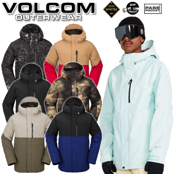 楽天市場】21-22 VOLCOM/ボルコム TEN GORE-TEX jacket メンズ ...