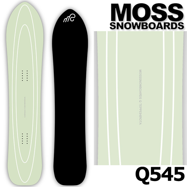 【楽天市場】23-24 MOSS SNOWBOARDS/モススノーボード Q