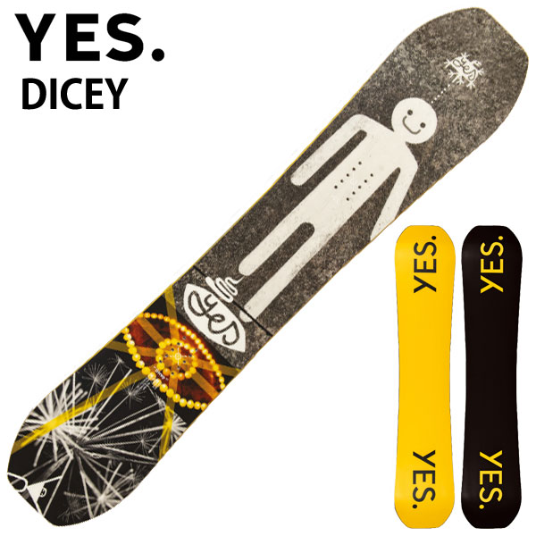 【楽天市場】2324 YES / イエス DICEY ダイシー メンズ レディース スノーボード パーク 板 2024 型落ち：BREAKOUT