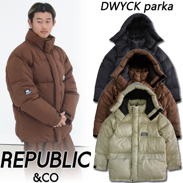 楽天市場】23-24 REPUBLIC &CO/リパブリック DWYCK vest メンズ 