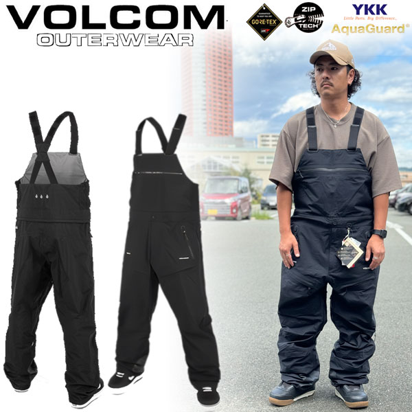 volcom ビブパンツ グリーン M