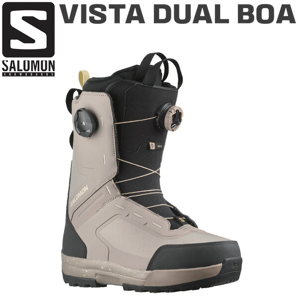 24-25 SALOMON/サロモン VISTA DUAL BOA ヴィスタ レディース ブーツ ダブルボア スノーボード 2025 型落ち