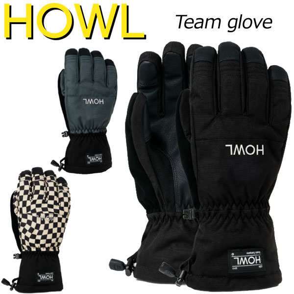 楽天市場】25-26 HOWL / ハウル TEAM Glove グローブ 手袋 メンズ