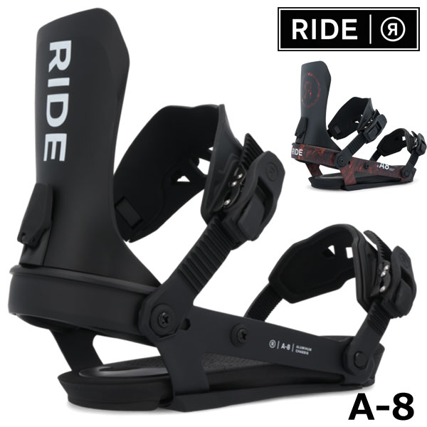 RIDE - RIDE 138 ビンディング付き 早期購入】RIDE ライド スノーボード バインディング