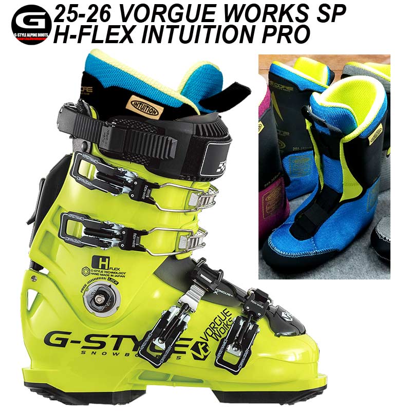 GEN G-STYLE VORGUE スノーボード　ハードブーツ 26cm 予約商品 G-STYLE ジースタイル スノーボード ハードブーツ 25