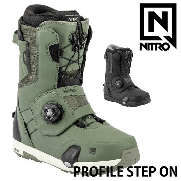 25-26 NITRO/ナイトロ PROFILE STEP ON プロファイル ステップオン メンズ レディース ブーツ スピードレース スノーボード 2026