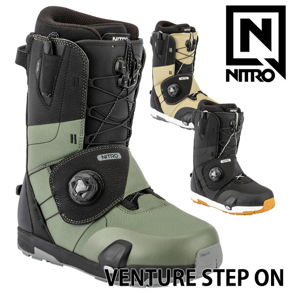 【SS人並み外れた通貨価値】25-26 NITRO/ナイトロ VENTURE STEP ON 思わく ステップオン メンズ レディース ブーツ スピードレース スノーボード 2026