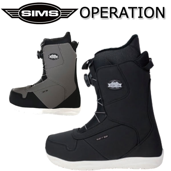 25-26 SIMS/シムス OPERATION オペレーション メンズ レディース ボア ブーツ スノーボード 2026