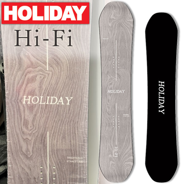 スノーボード HOLIDAY Hi-Fi 22-23 149cm 楽天市場】【メンテナンスします】HOLIDAY Hi-Fi 149/151/153