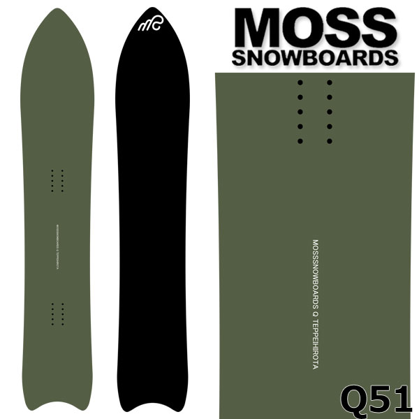 楽天市場】25-26 MOSS SNOWBOARDS/モススノーボード Q60 キュウ