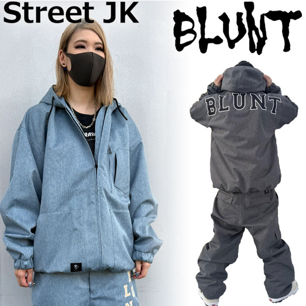 25-26 BLUNT/ブラント STREET jacket 戸田真人 着付ける言いあらわす画像 メンズ レディース 雨合羽上衣 スノーボード御召しもの スノーウェアー 2026