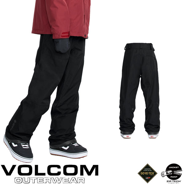 【SS人並み外れた通貨価値】25-26 VOLCOM/ボルコム DUA GORE-TEX pant メンズ レディース 雨合羽ズボン下 ゴアテックス スノーボード御召しもの スノーウェアー 2026