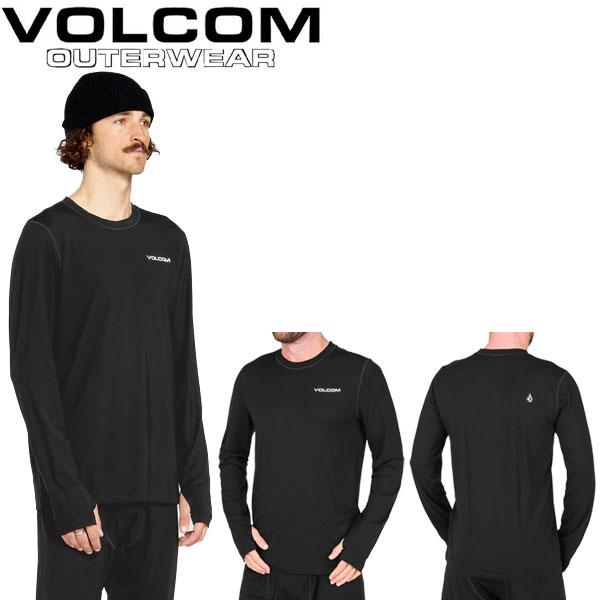 25-26 VOLCOM / ボルコム M MERINO BLEND CREW メンズ スノーウェア トップス インナーウェアー セカンドレイヤー スノーボード 御召しもの
