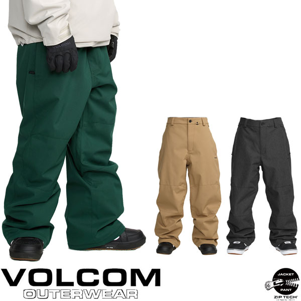 【SS人並み外れた通貨価値】25-26 VOLCOM/ボルコム SNOW BILLOW pant メンズ レディース 雨合羽ズボン下 スノーボード御召しもの スノーウェアー 2026
