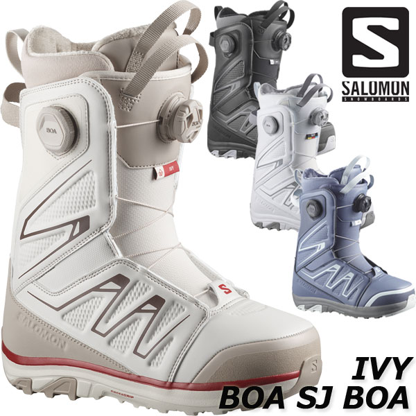 【ポイントUP期間中】26-27 SALOMON/サロモン IVY BOA SJ BOA アイビーボア レディース 熱成型対応ブーツ カービング パーク ジブ スノーボード ブーツ 2027 予約商品｜BREAKOUT 38,610円