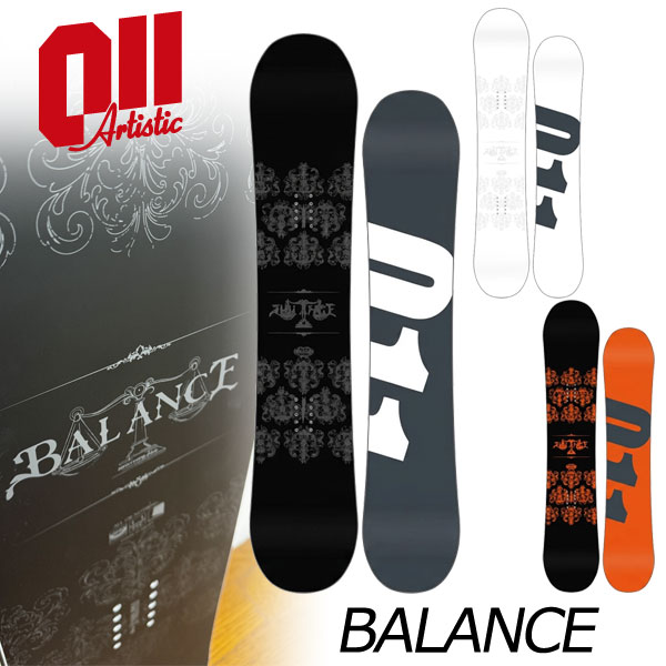 26-27 011ARTISTIC/無しワンワンアーティステック BALANCE 平衡にする メンズ レディース スノーボード グラトリ 板 2027 取って置く商いもの