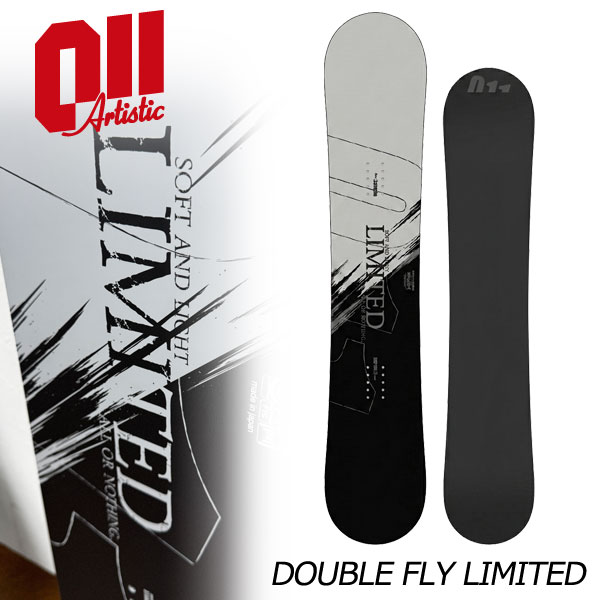 26-27 011ARTISTIC/無しワンワンアーティステック DOUBLE FLY LIMITED ダブルフライリミテッド メンズ レディース スノーボード グラトリ 板 2027 取って置く商いもの