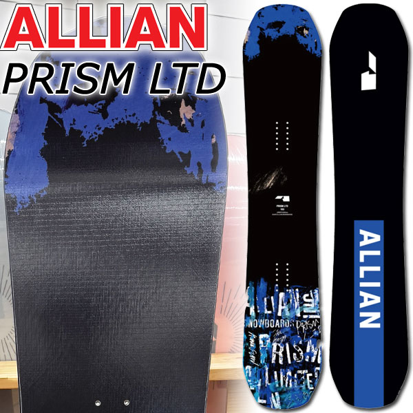 26-27 ALLIAN/アライアン PRISM LTD プリズムリミテッド メンズ スノーボード 無償性幽客 運動場 板 2027 取っておく商いもの